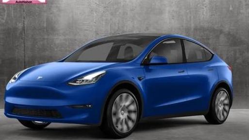 TESLA MODEL Y 2021 5YJYGDEE5MF077559 image